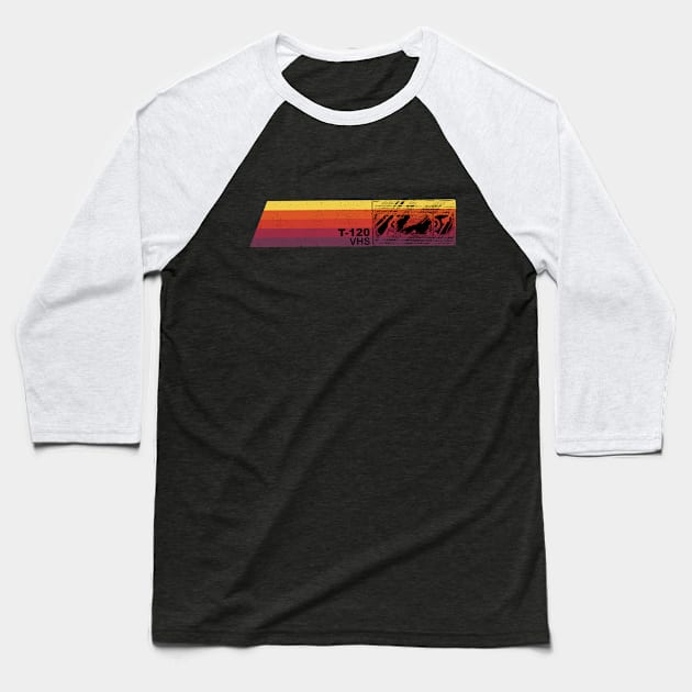 Retro T120 Vhs Baseball T-Shirt by reintdale